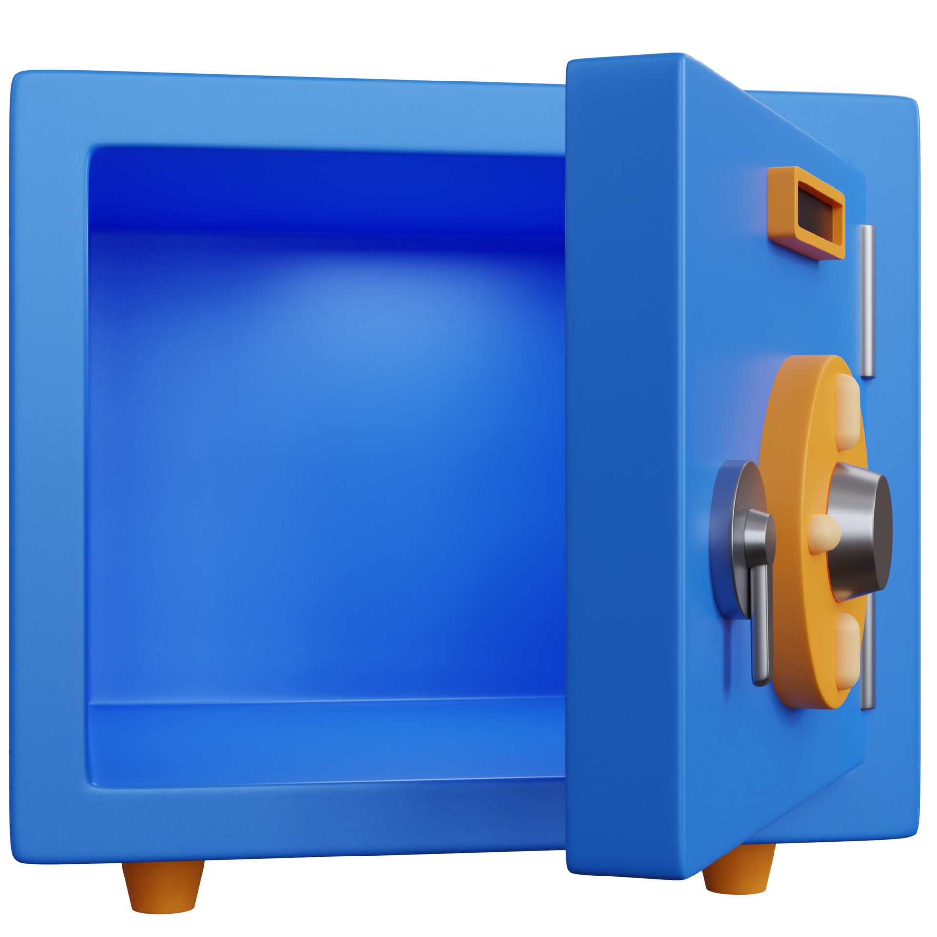 Free 3d rendering empty money safe box isolated 11423792 PNG with