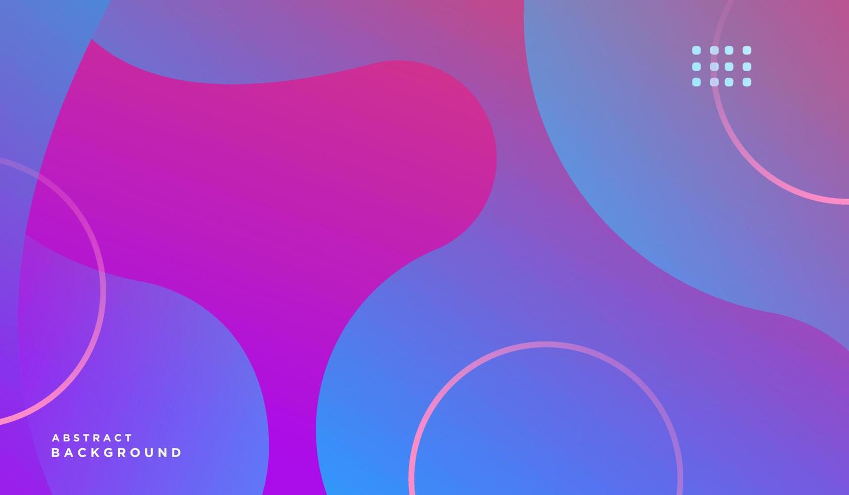 Wave background colorful gradient design vector