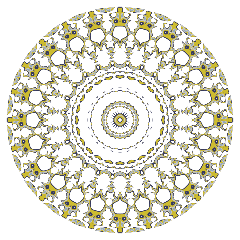 Mandala pattern decoration png