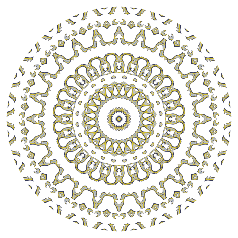 Mandala pattern decoration png