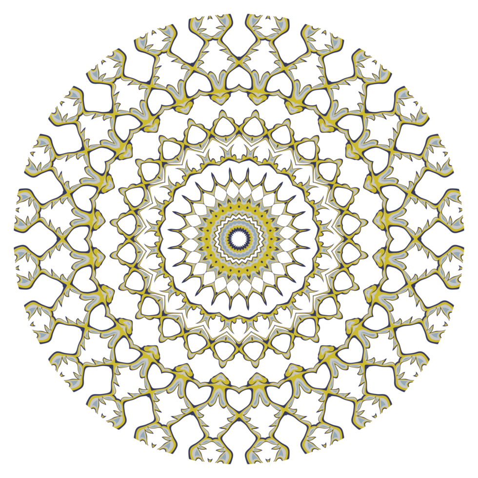 Mandala pattern decoration png