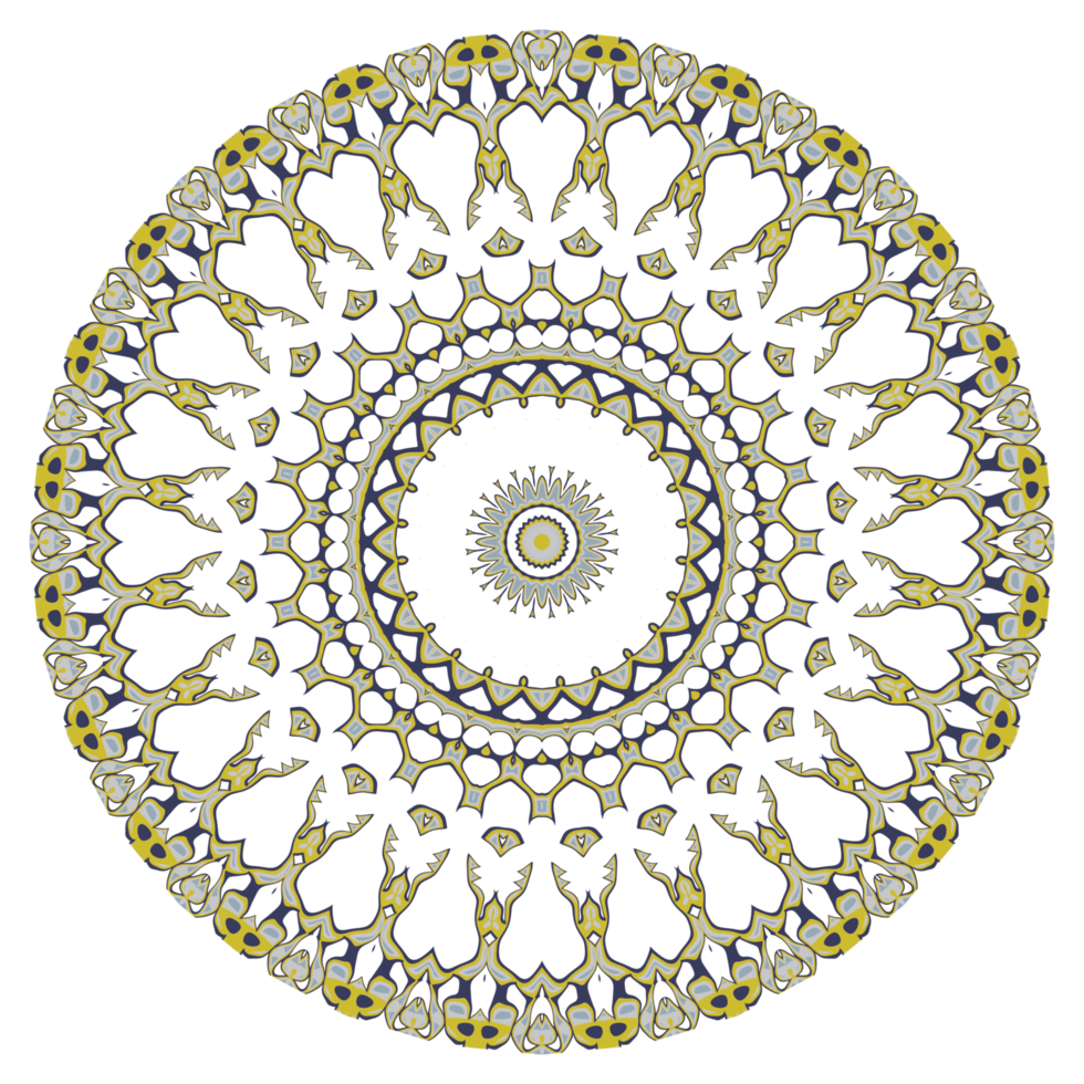 décoration motif mandala png