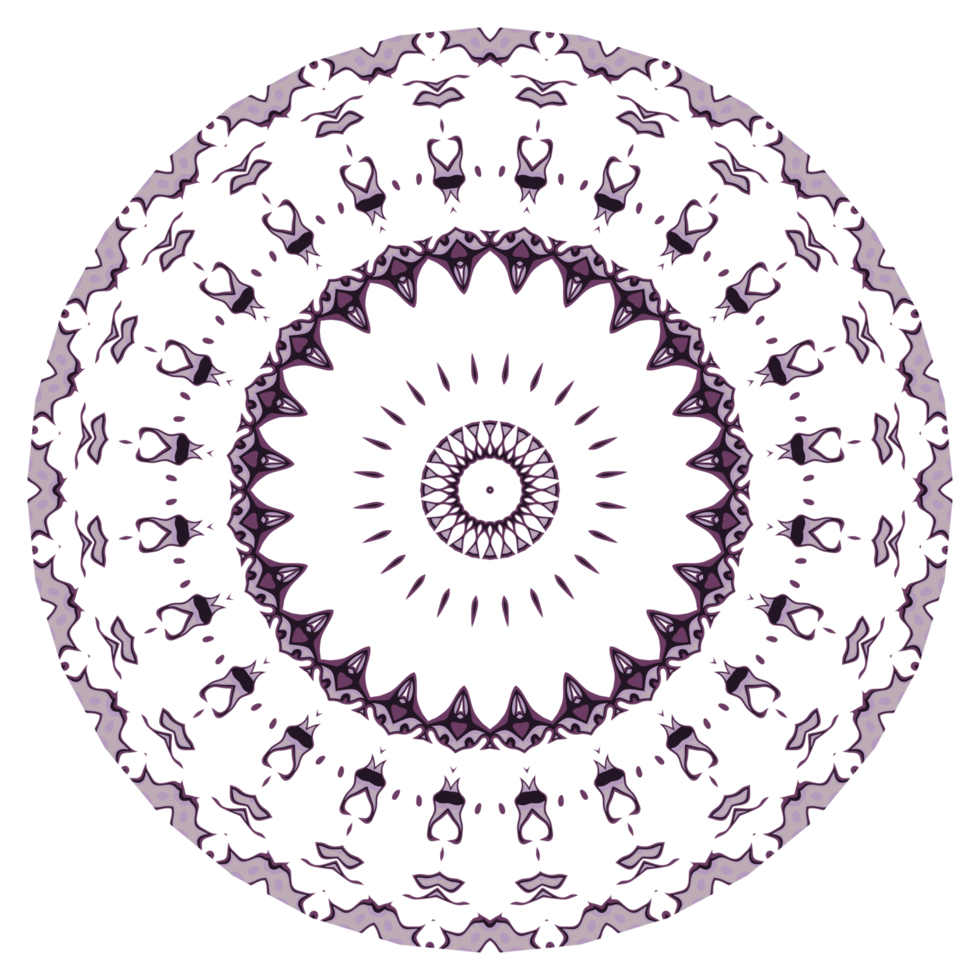 Mandala pattern decoration png