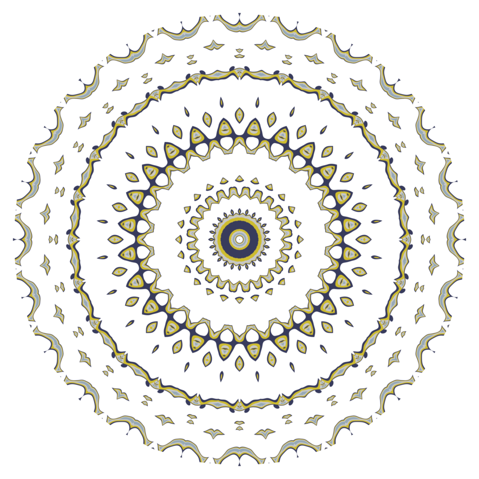 Mandala pattern decoration png