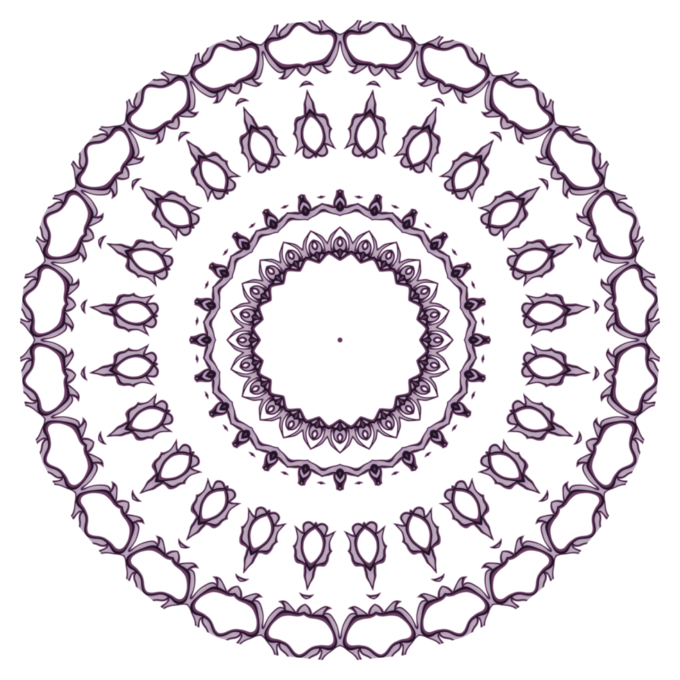 mandala patroon ornament png