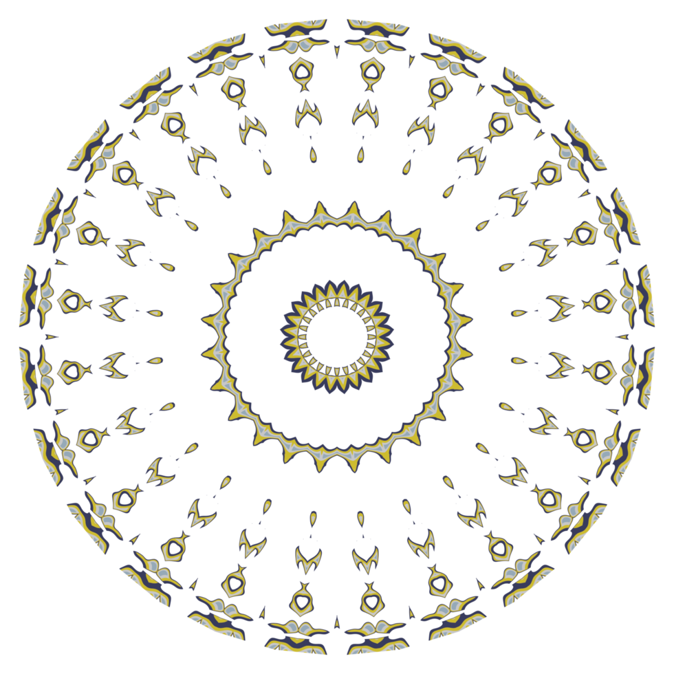 Mandala pattern decoration png