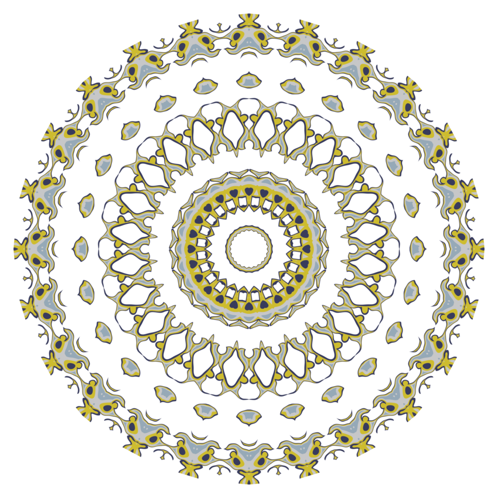 décoration motif mandala png