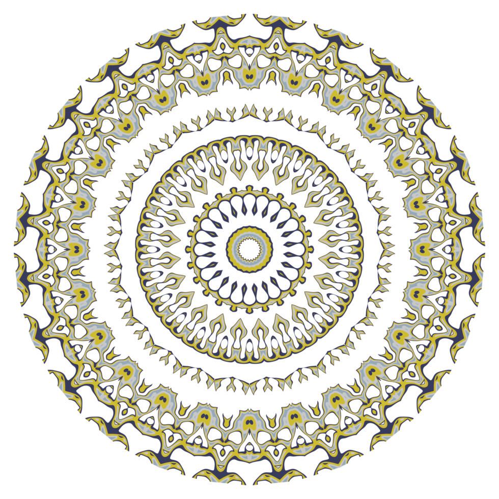 Mandala pattern decoration png