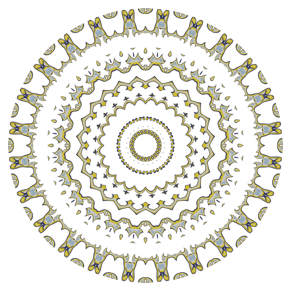 Mandala pattern decoration png