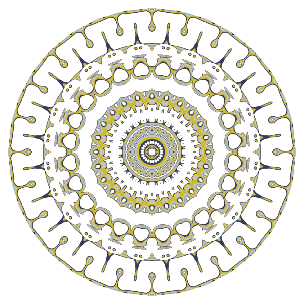 decoração de mandala png