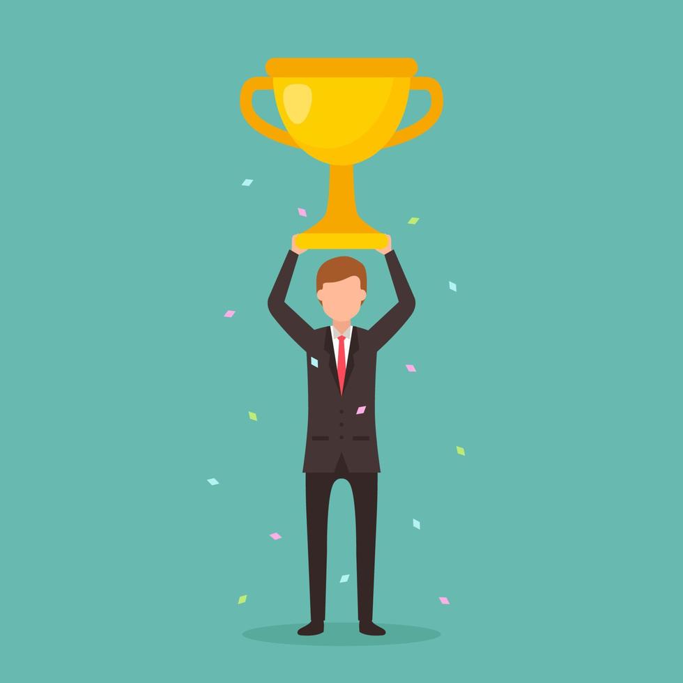 business people character with different poses vector