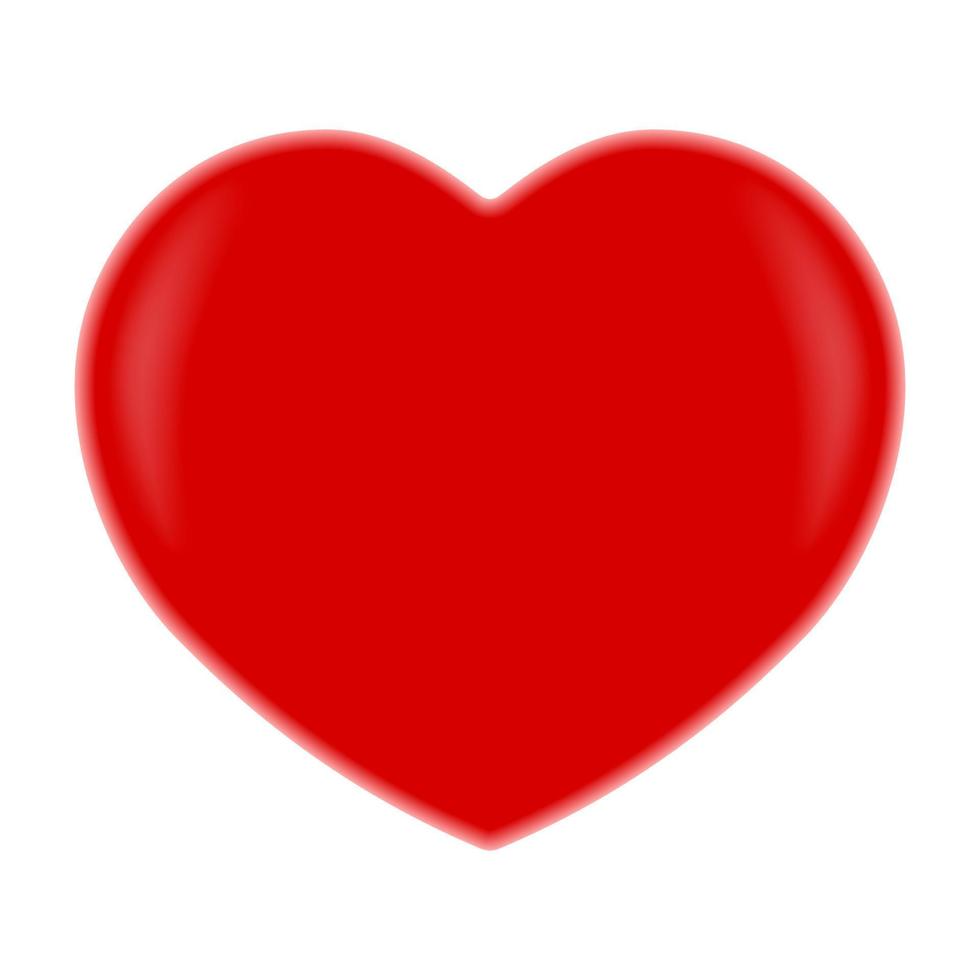 realistic red heart vector design 11424545 Vector Art at Vecteezy