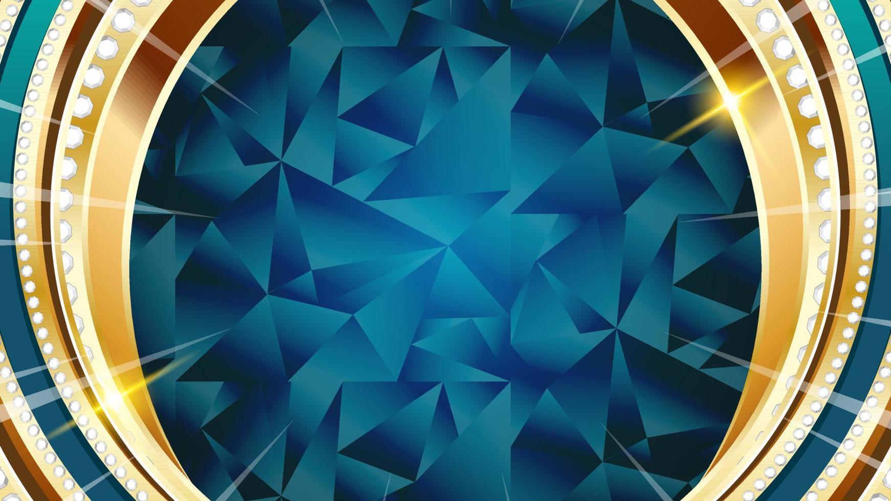 Gold and Diamond vector illustration background