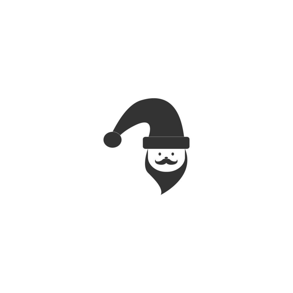 Santa Claus vector icon illustration