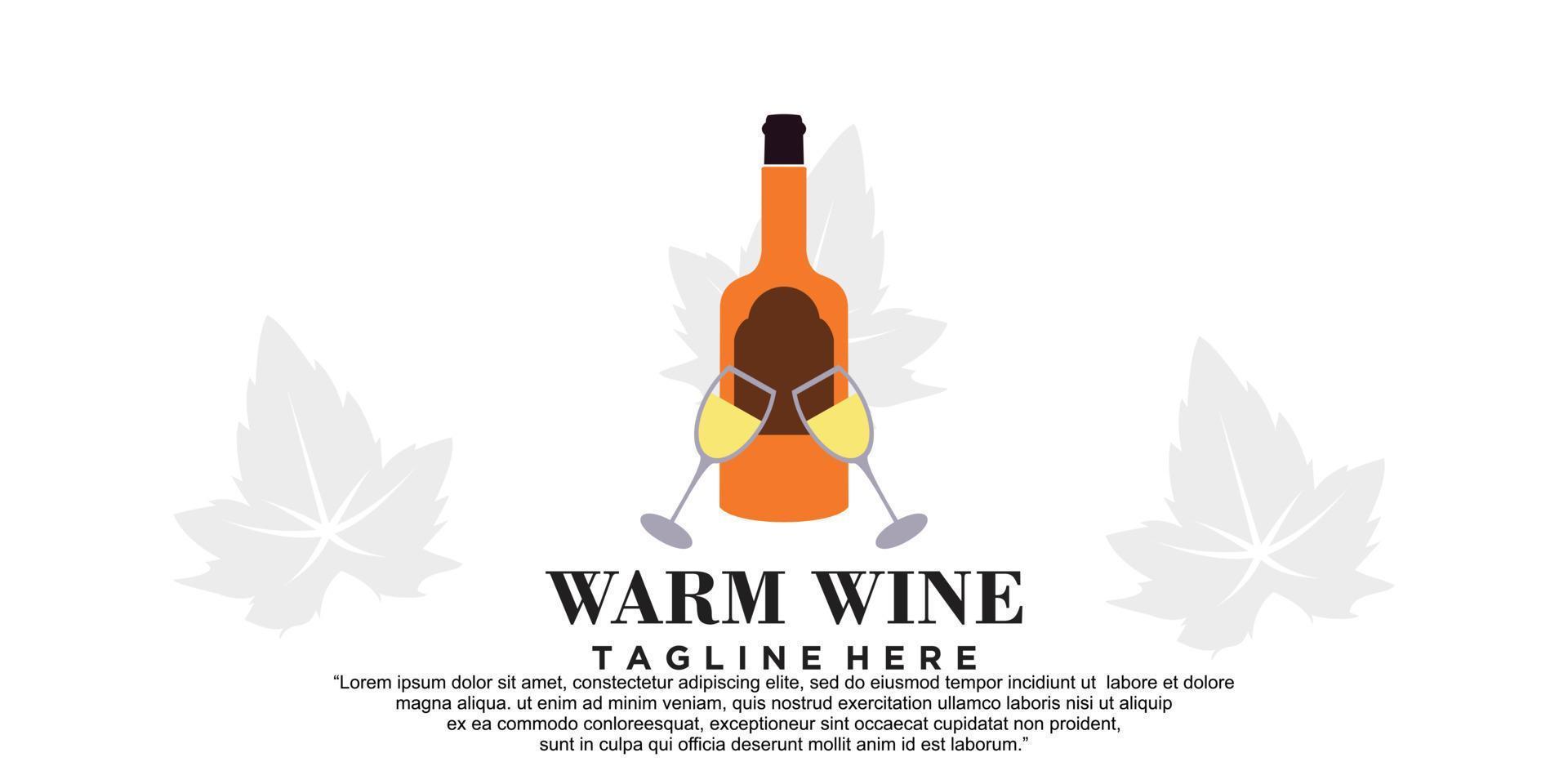 Wine logo icon design template vector illustration Premium Vector