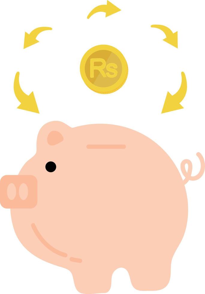 Nepal  hand drawn flag Nepalese rupee hand drawn vector