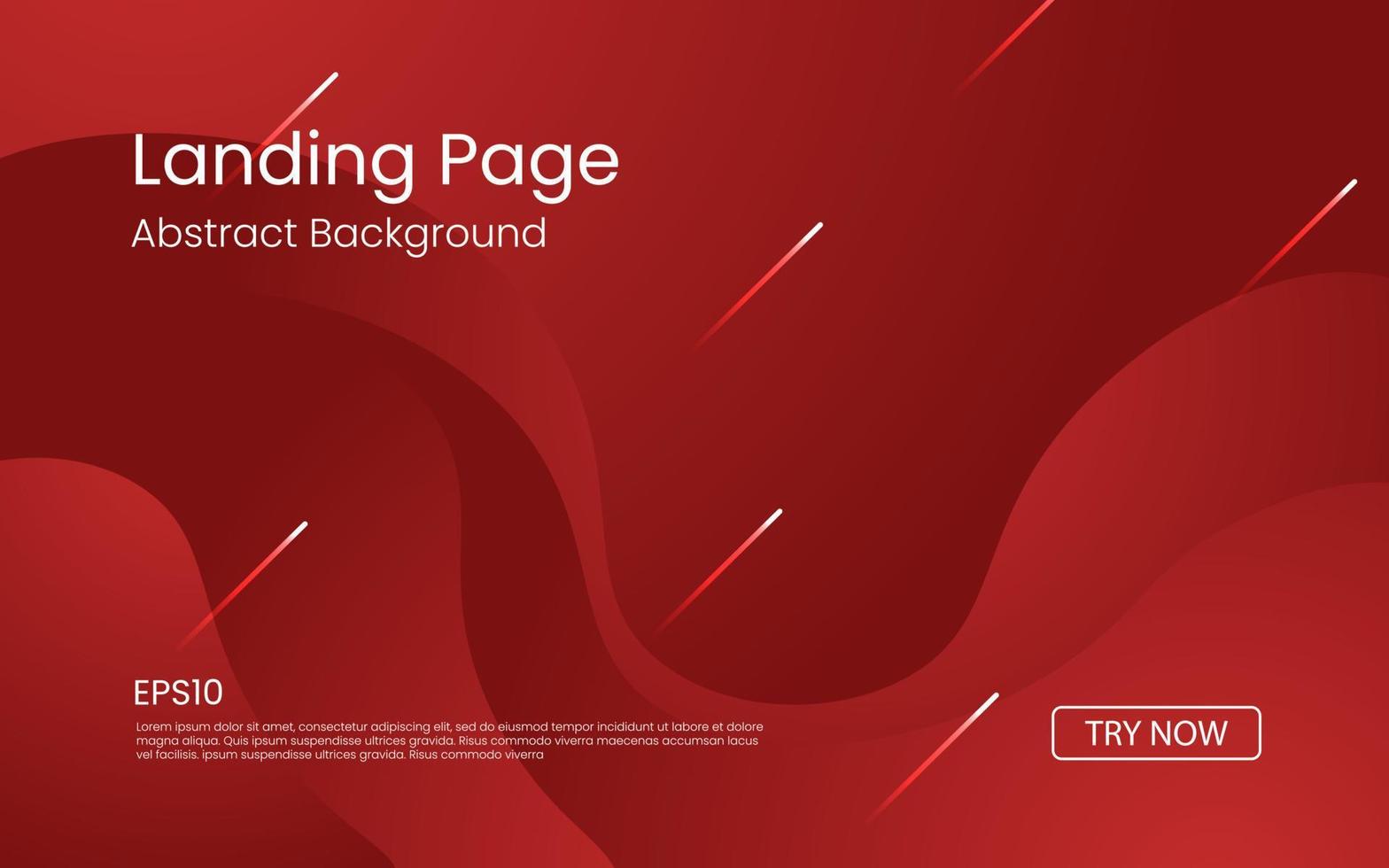 Minimal geometric red abstract background, dynamic shape composition landing page backgrounds. eps10 vector