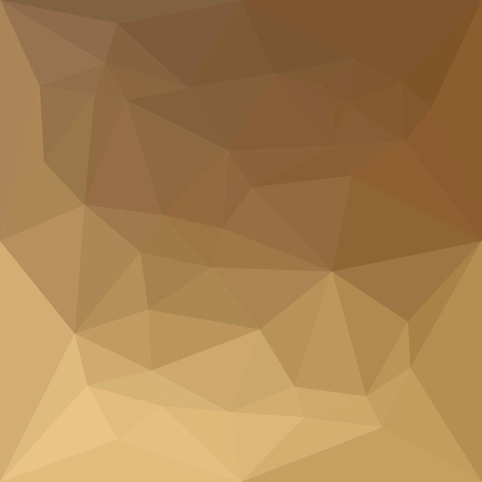 Dark Tangerine Abstract Low Polygon Background vector