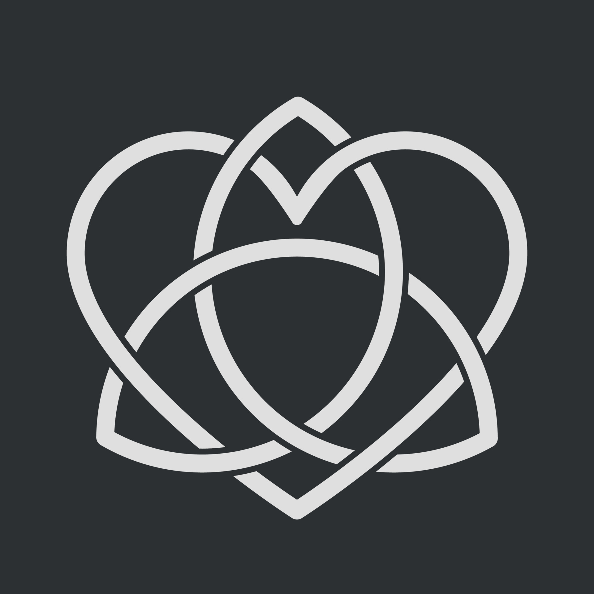 Celtic Trinity Knot Logo Wiccan Symbol For Protection And Love Occult celtic-trinity-knot-logo-wiccan-symbol-for-protection-and-love-occult