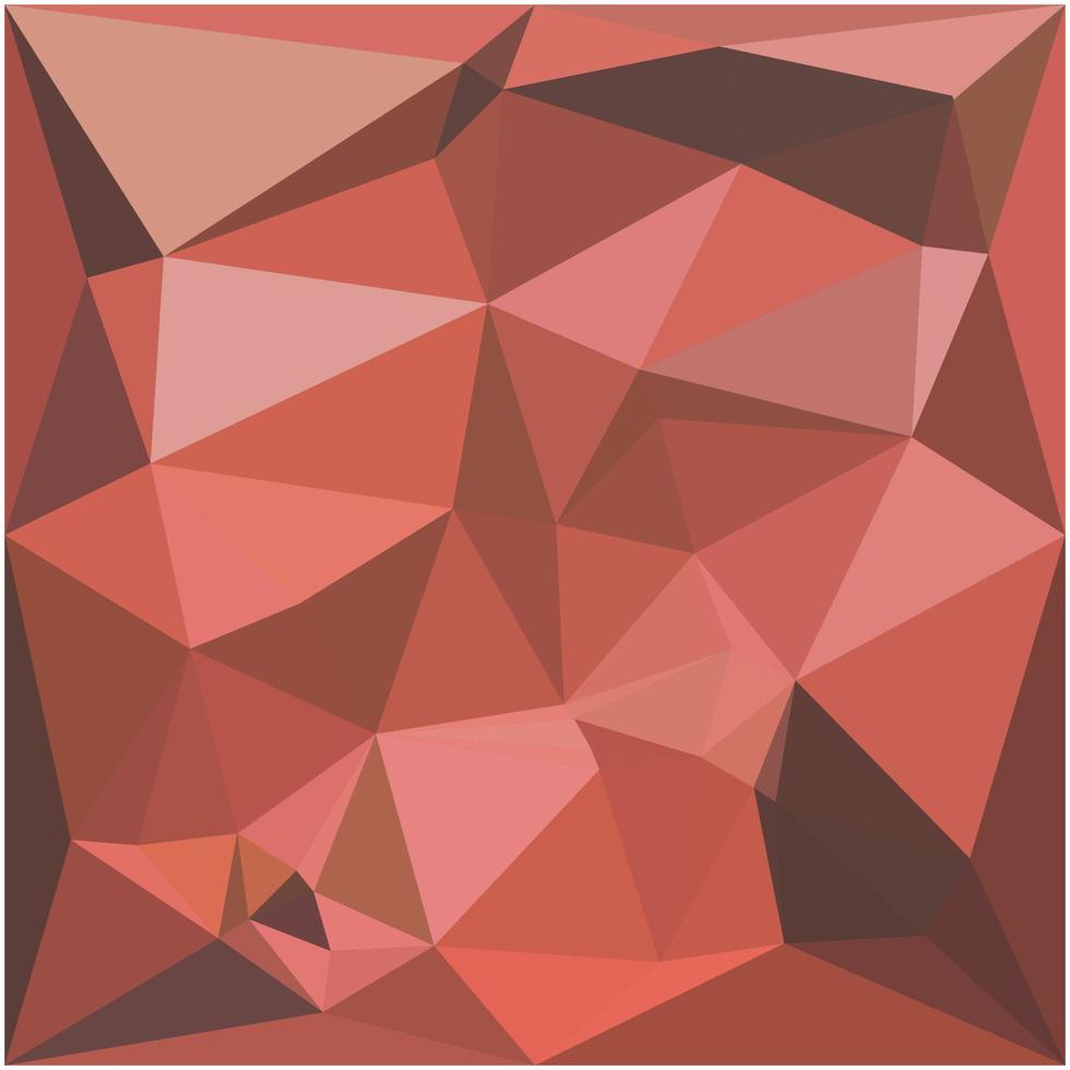 Deep Pink Abstract Low Polygon Background vector