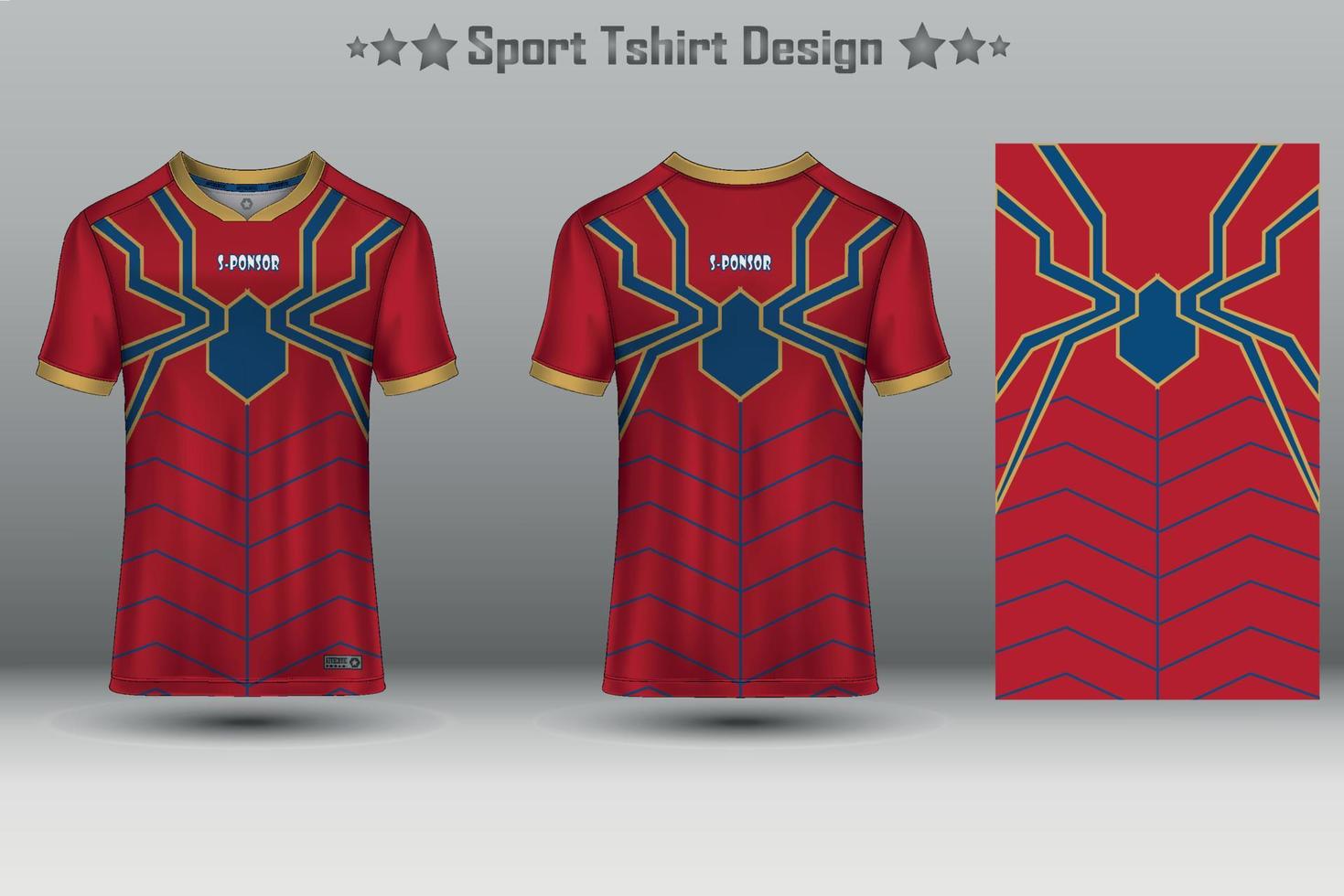 maqueta de camiseta de fútbol diseño de camiseta de fútbol sublimación colección de diseño de camiseta deportiva para carreras, ciclismo, juegos, motocross vector