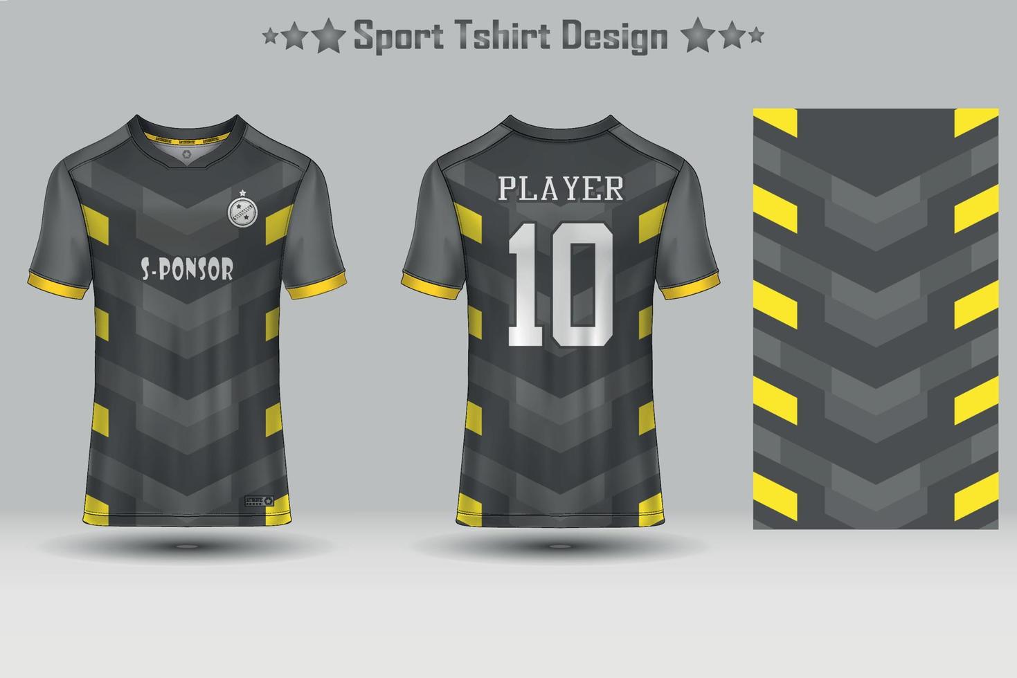 maqueta de camiseta de fútbol diseño de camiseta de fútbol sublimación colección de diseño de camiseta deportiva para carreras, ciclismo, juegos, motocross vector