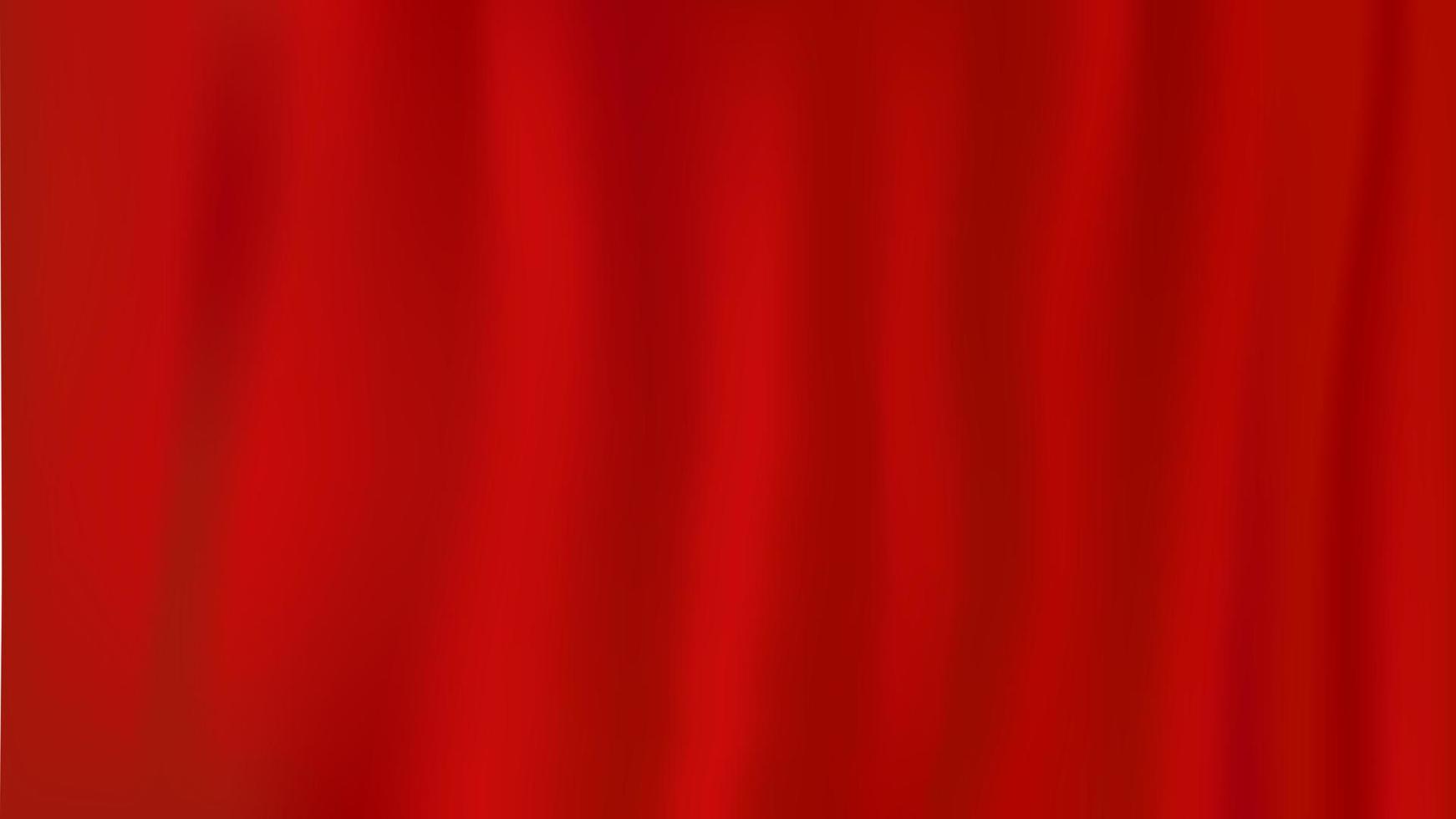 Red luxury fabric background vector banner design