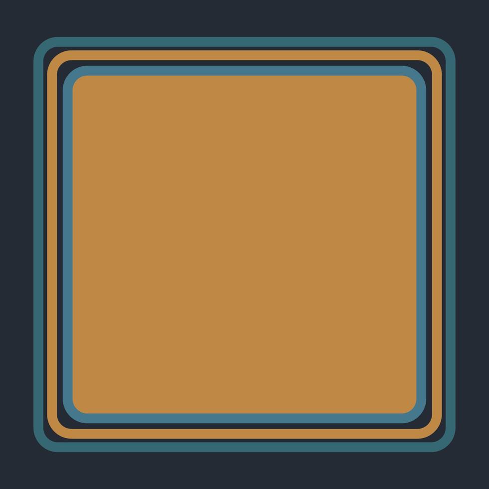 Blue and yellow abstract background. Frame, vector. vector