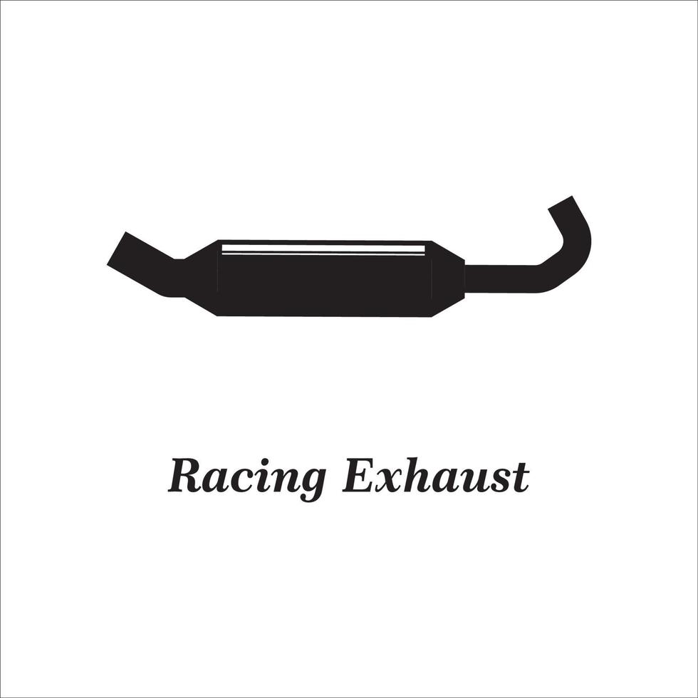 exhaust racing icon logo vector design, this vector image can be used to create company logos and others