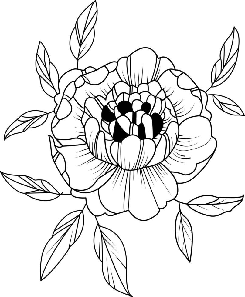 flower vector design