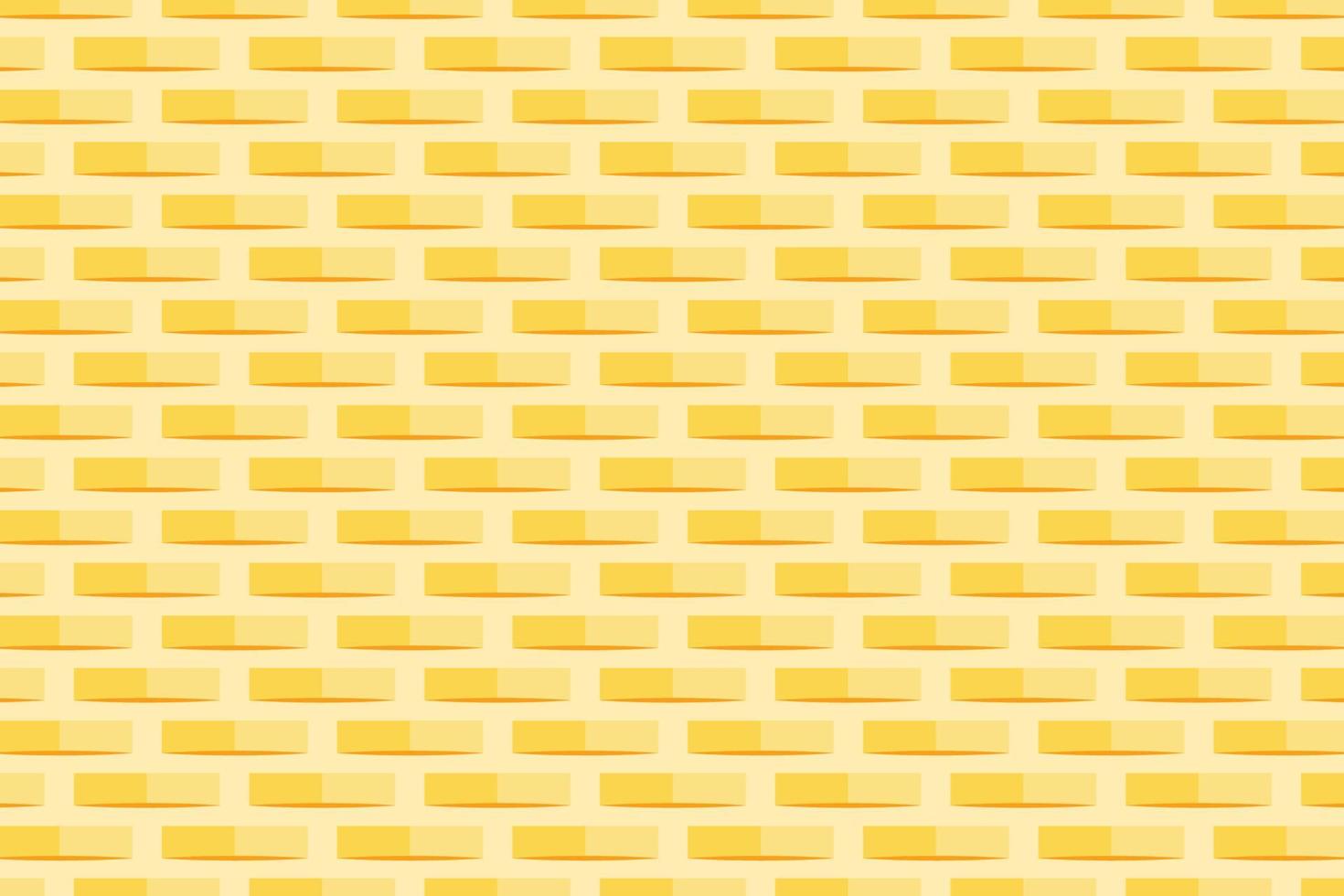 Abstract gold pattern background, Gold wall background, Golden brick wall vector
