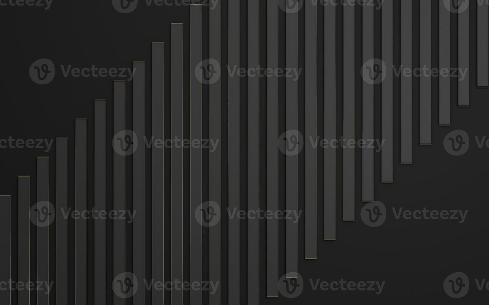 Black abstract background, Grunge surface,Modern shape concept, 3d Rendering. photo