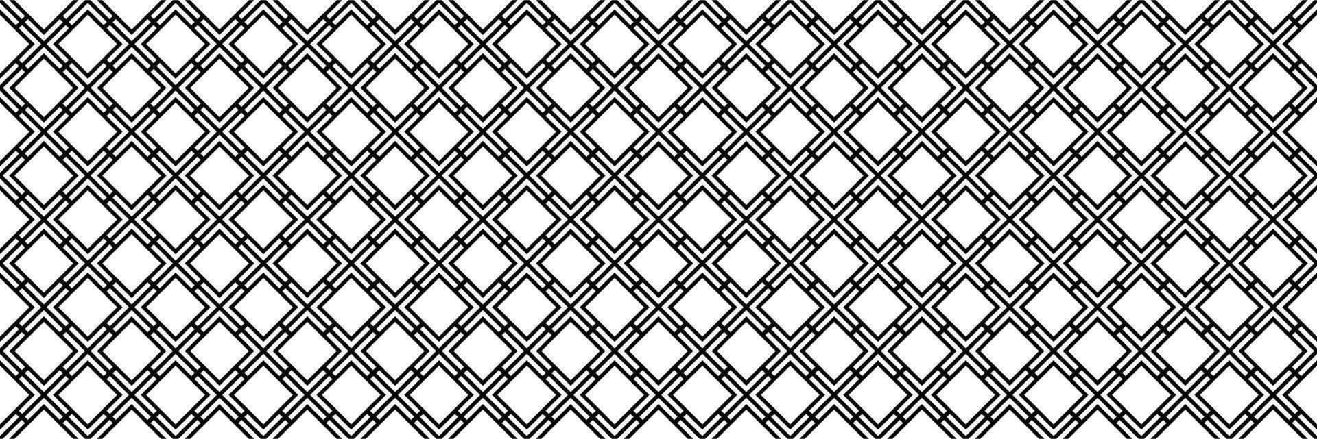Seamless Rectangles Motifs Pattern. Decoration for Interior, Exterior, Carpet, Textile, Garment, Cloth, Silk, Tile, Plastic, Paper, Wrapping, Wallpaper, Pillow, Sofa, Background, Ect. Vector
