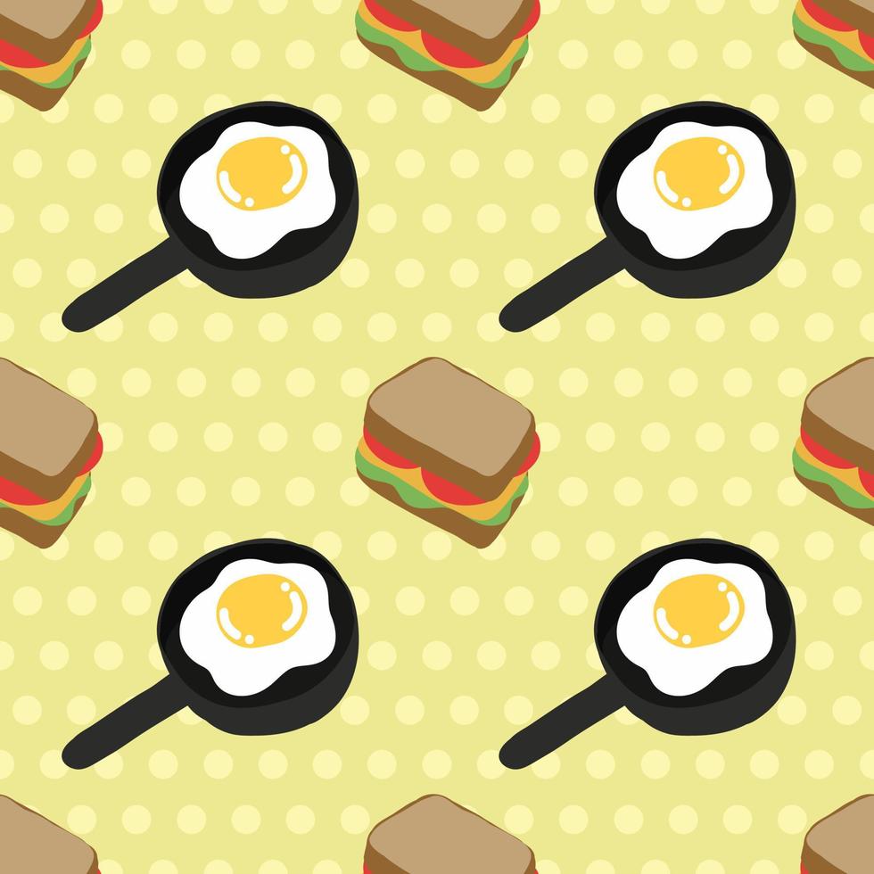 cute food sweet design vector pattern