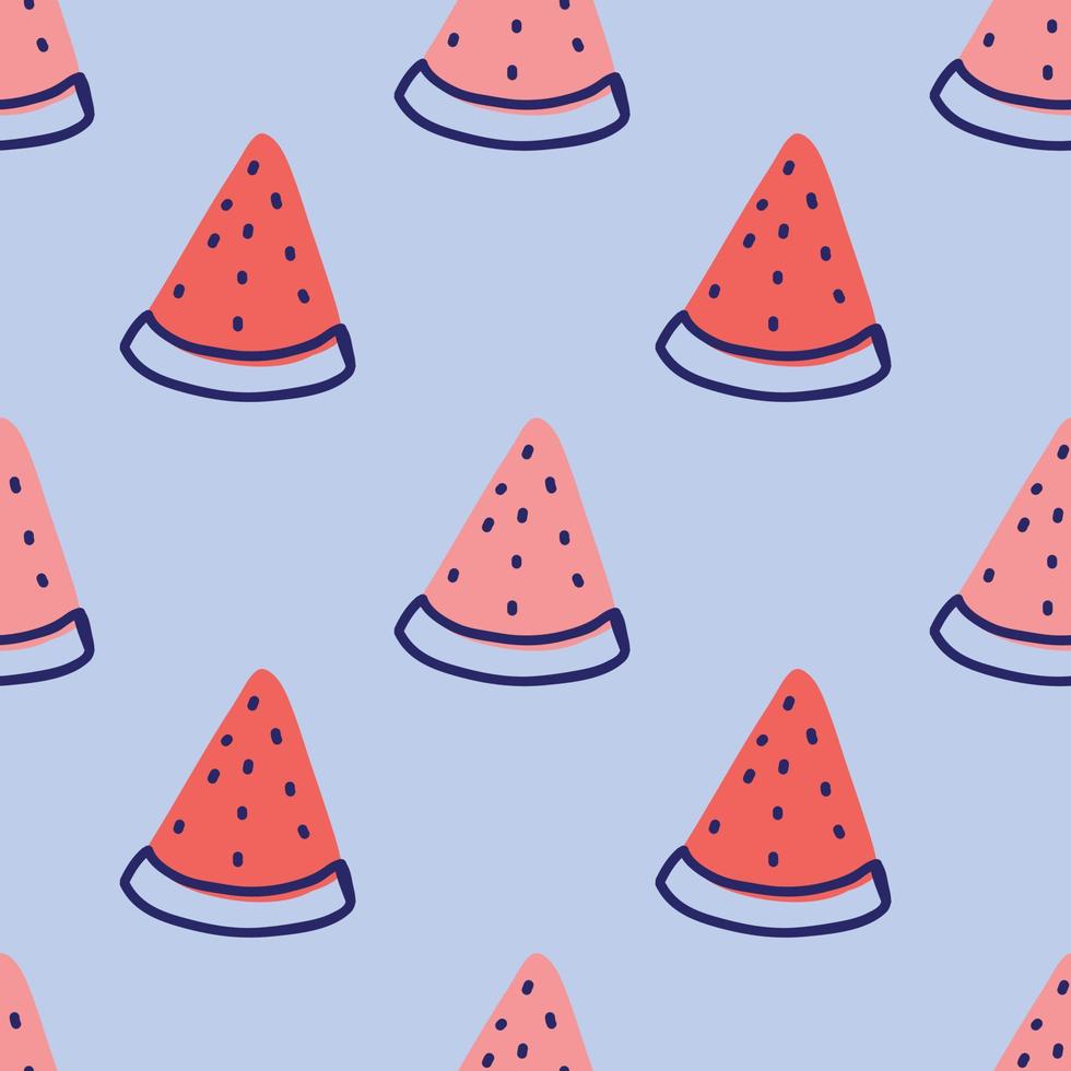 cute handraw fruits pattern design vector for wrapping paper