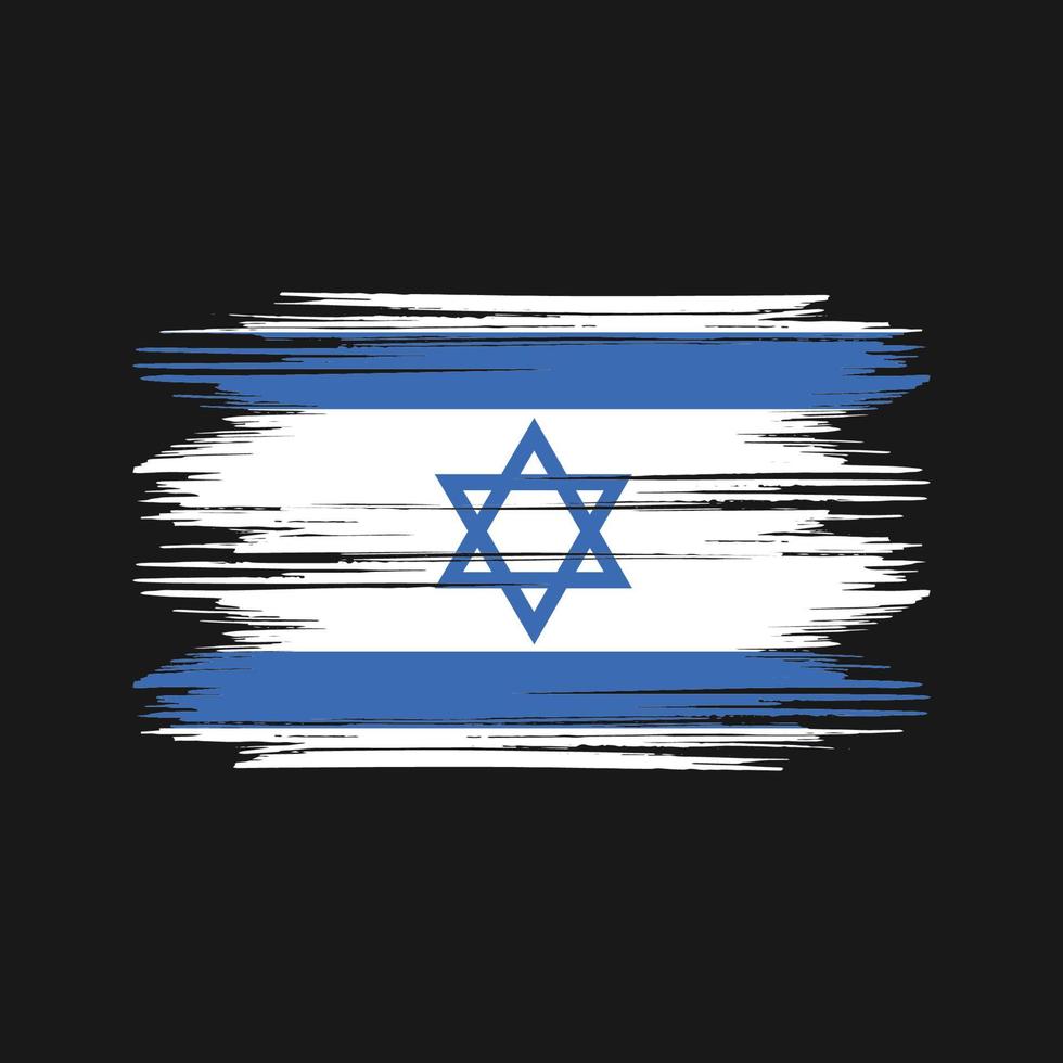 vector libre de diseño de bandera de israel