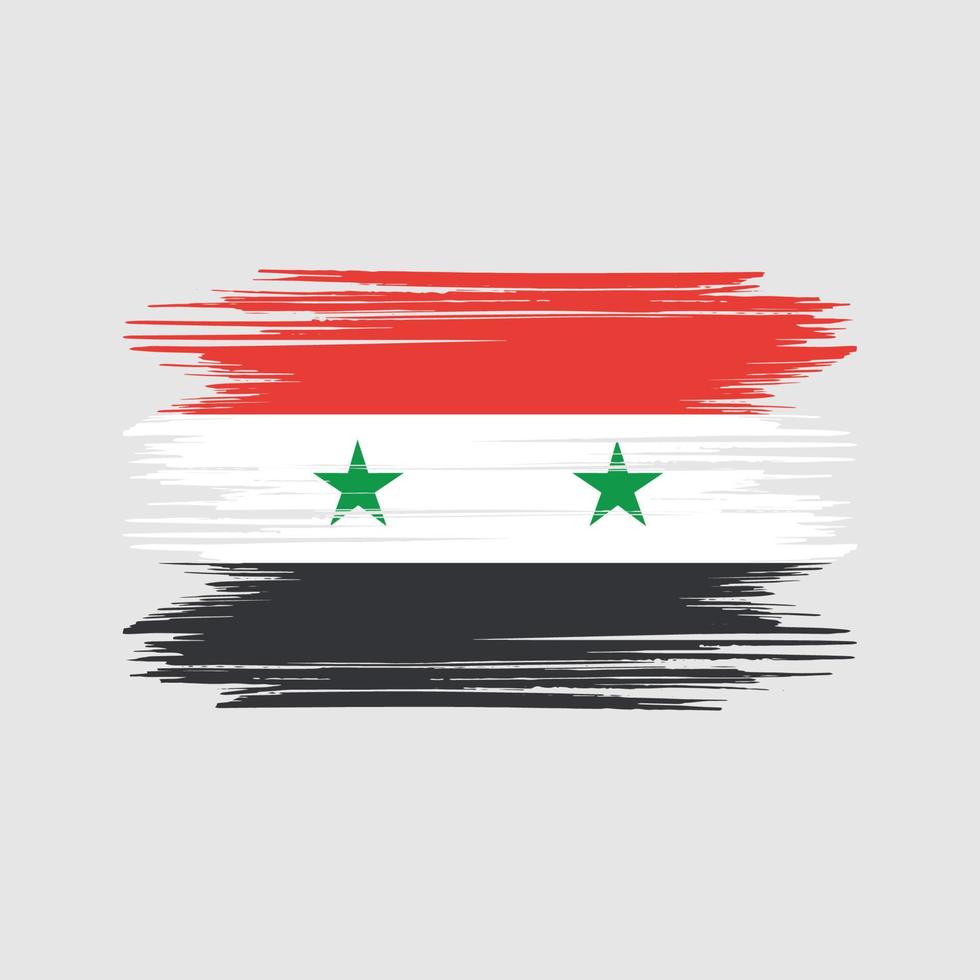 vector libre de diseño de bandera de siria