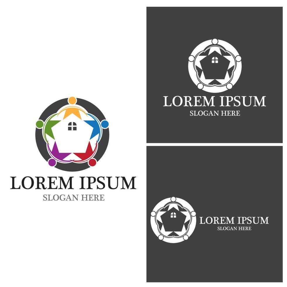 Community, network and social icon vector