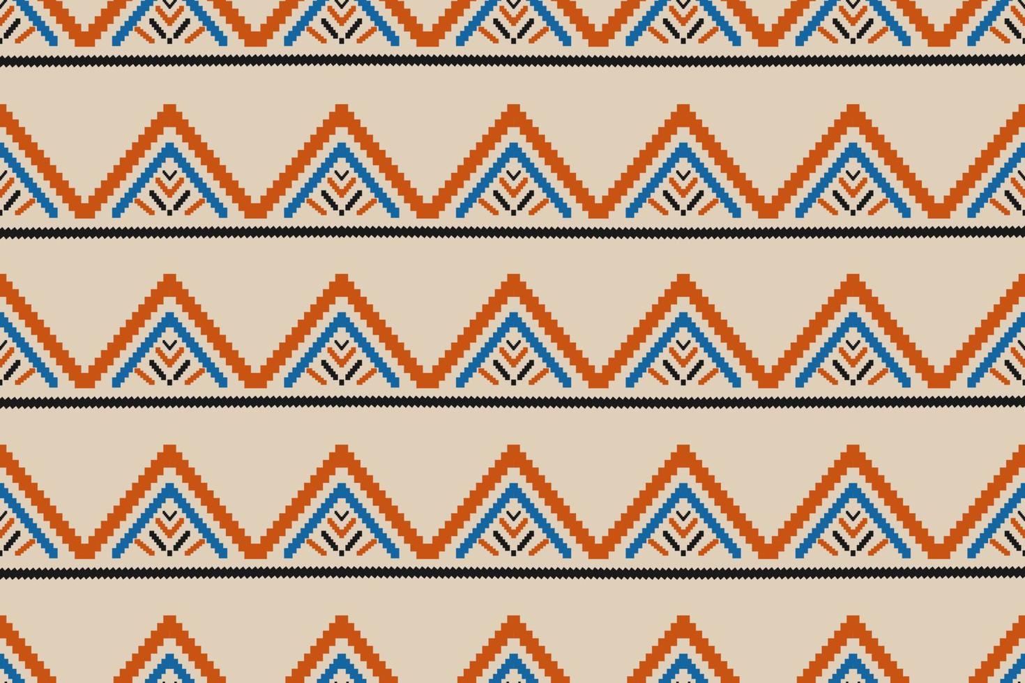 Geometric ethnic seamless pattern in tribal. American, mexican style. Aztec abstract art. vector