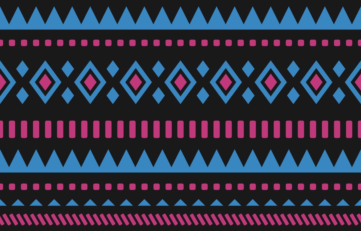 Geometric ethnic seamless pattern in tribal. Aztec American and Mexican style. vector