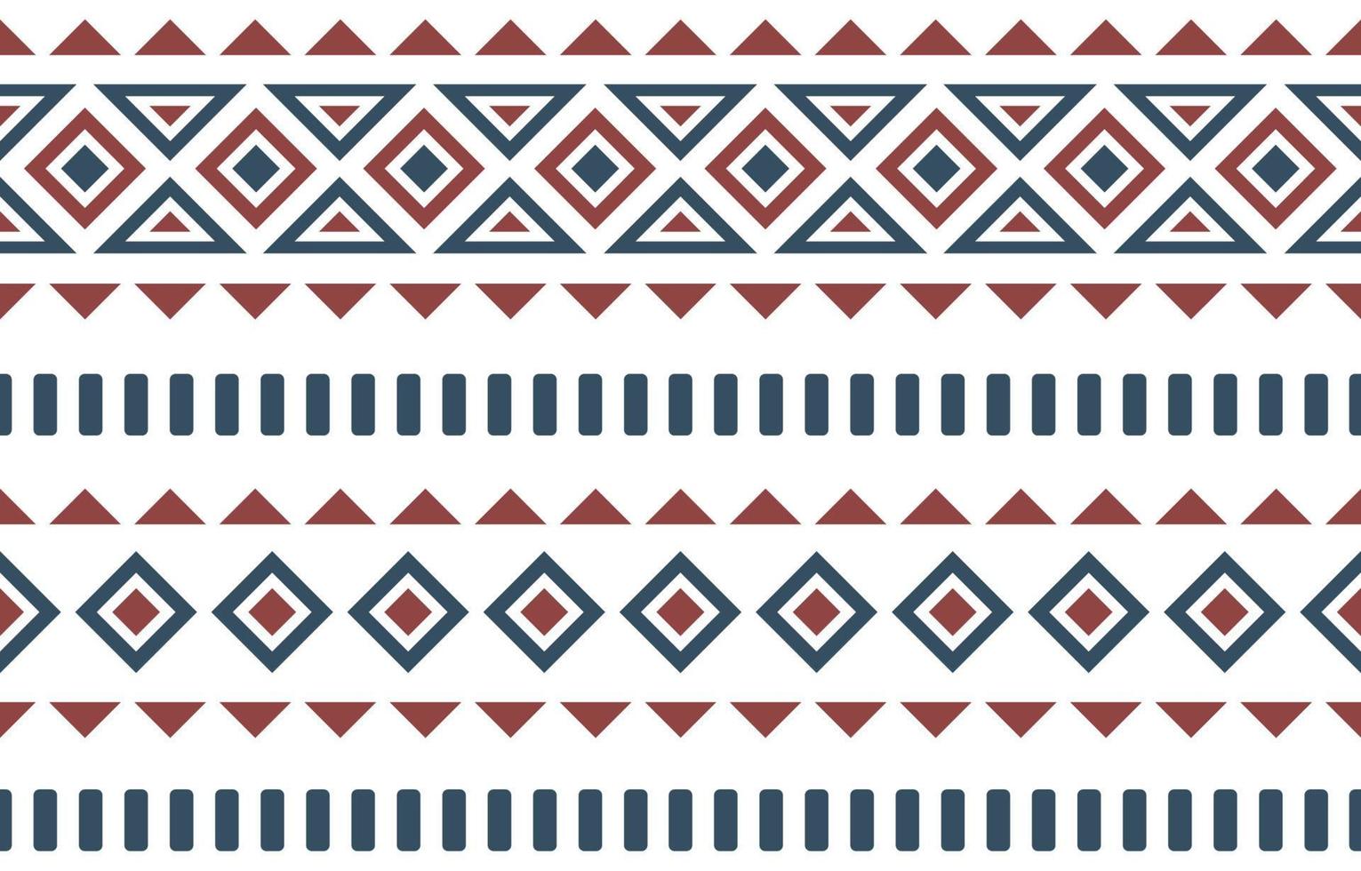Geometric ethnic seamless pattern traditional. vector