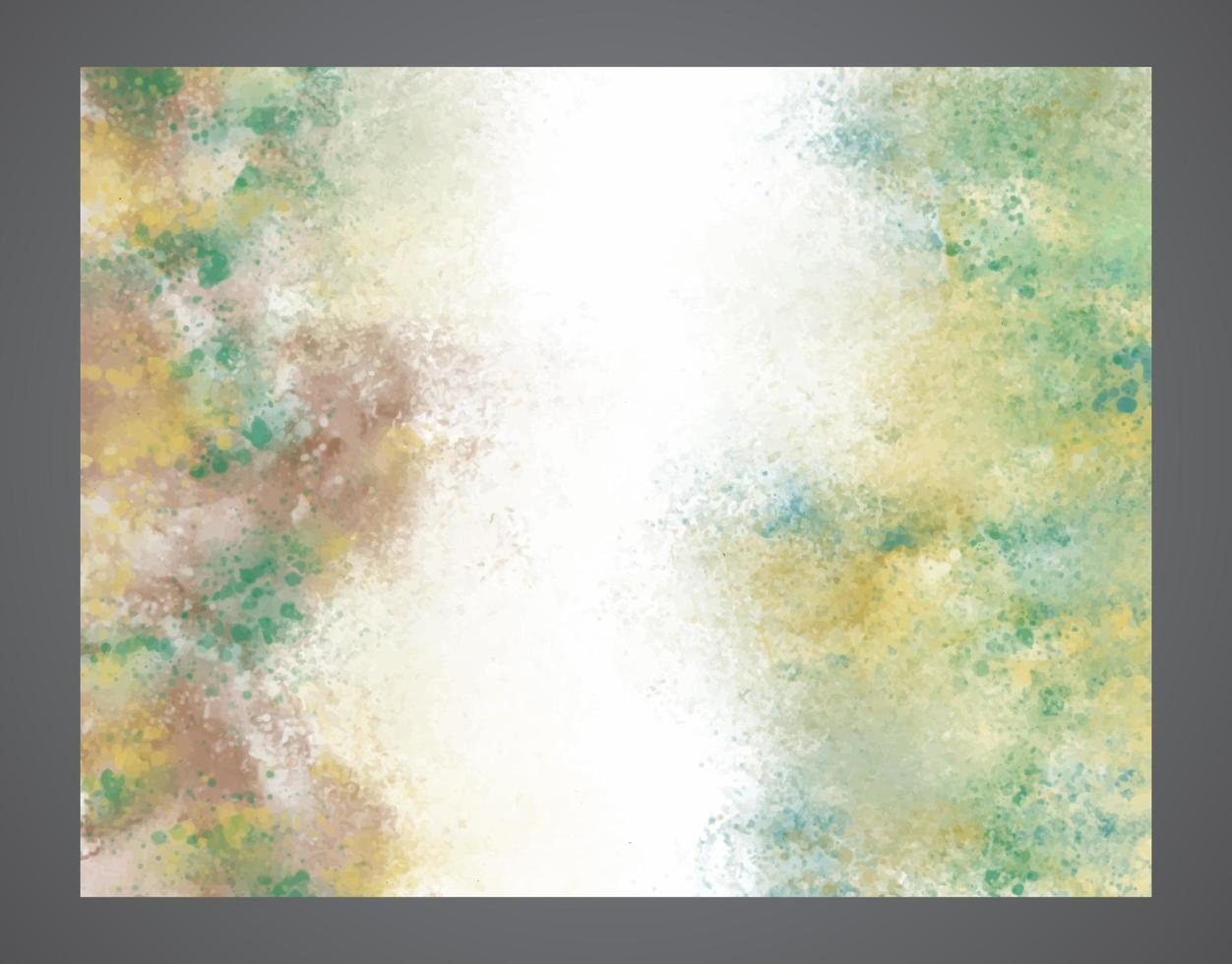 Abstract painting using watercolors. Design for your date, postcard, banner, logo. vector