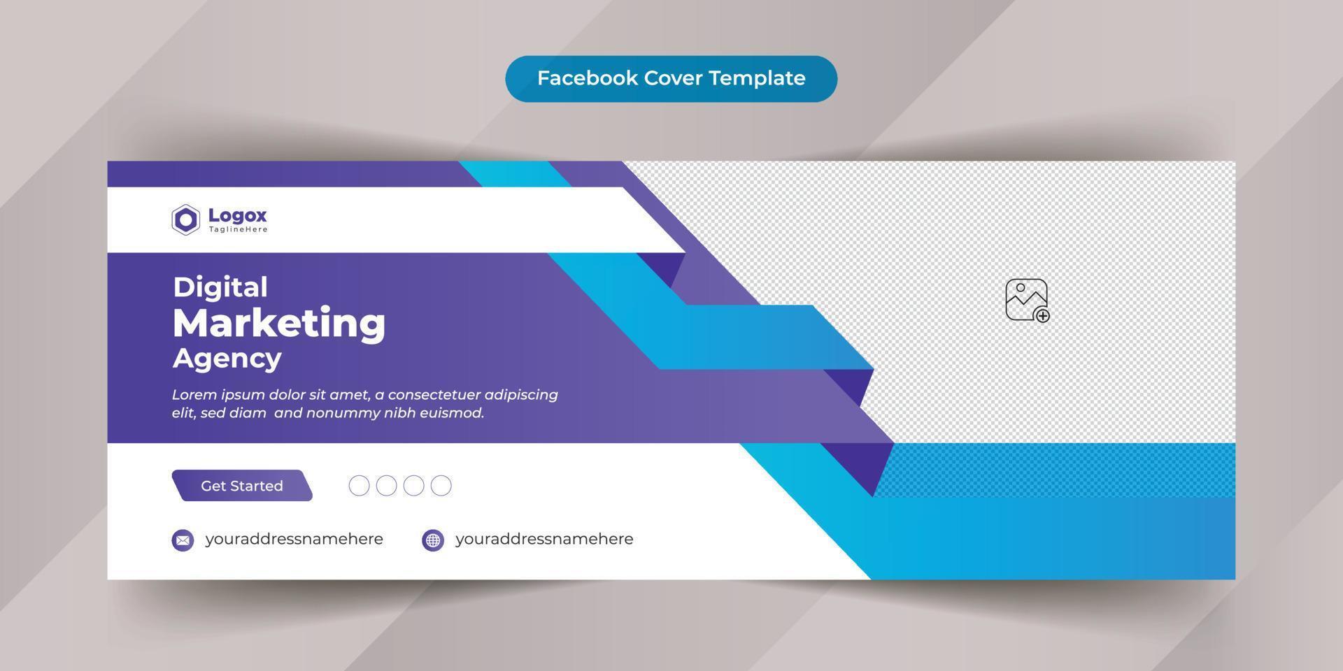 Corporate Cover Banner Template Design vector