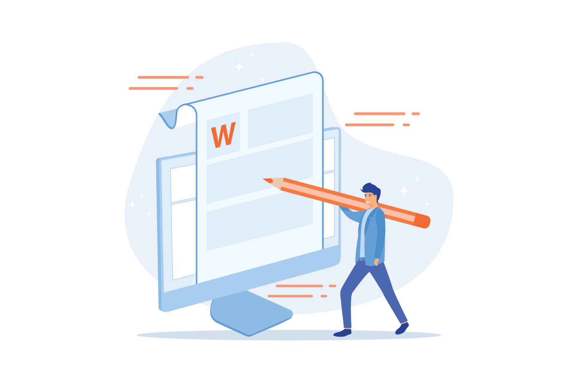 Creative content writing. Copywriting, blogging, marketing