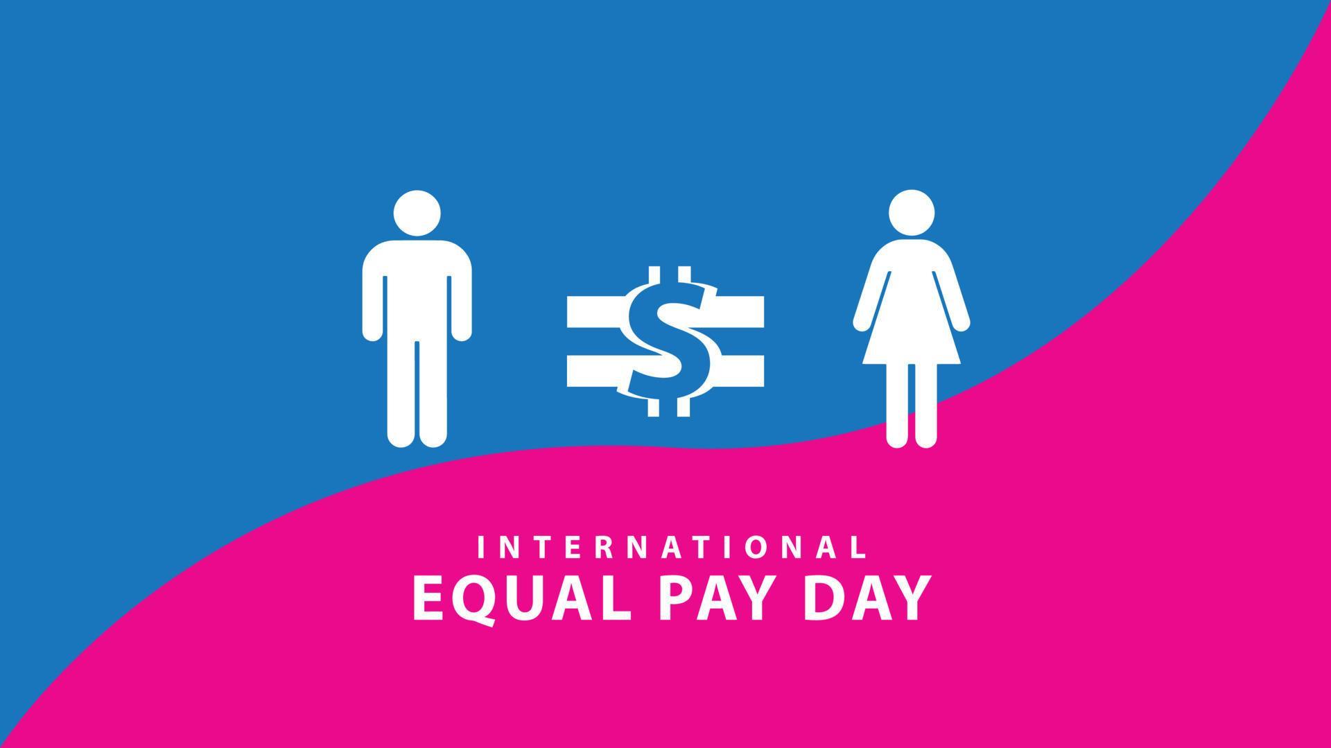 International Equal Pay Day. Vector Illustration 11431693 Vector Art at
