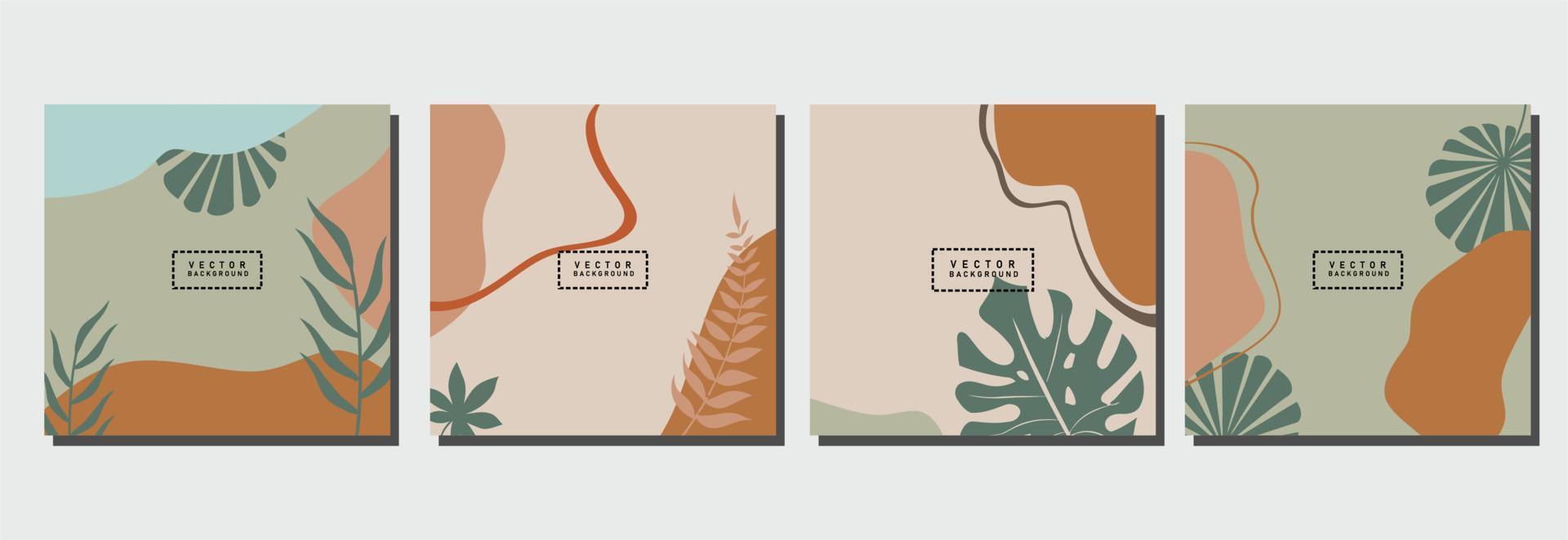 Modern abstract covers set, minimal covers design. Colorful geometric background, vector illustration.