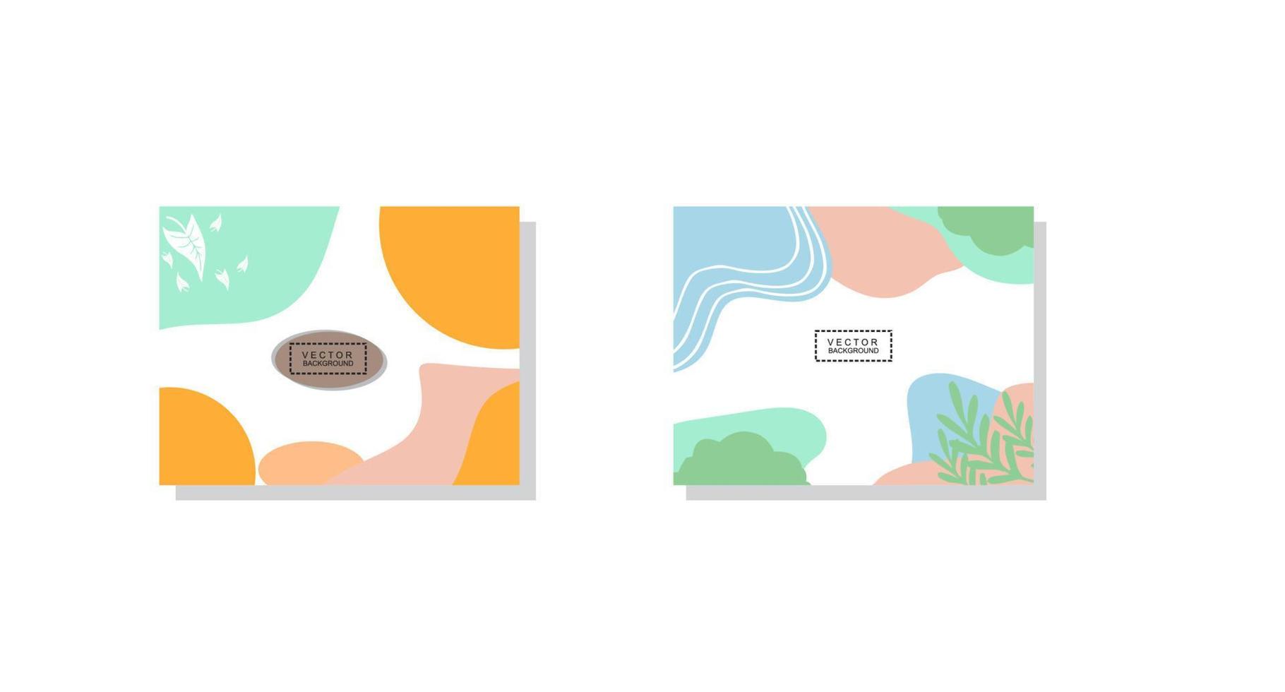 Modern abstract covers set, minimal covers design. Colorful geometric background, vector illustration.