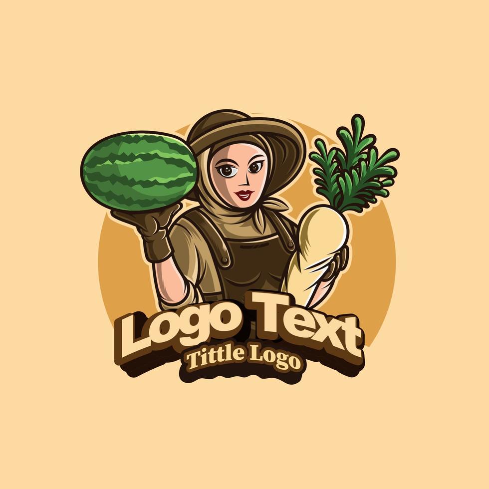 farm character vector template