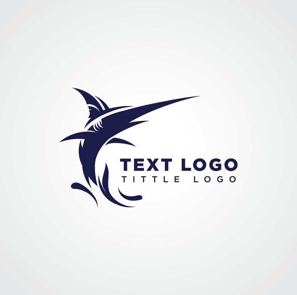 Ilustración de vector de diseño de logotipo de pesca