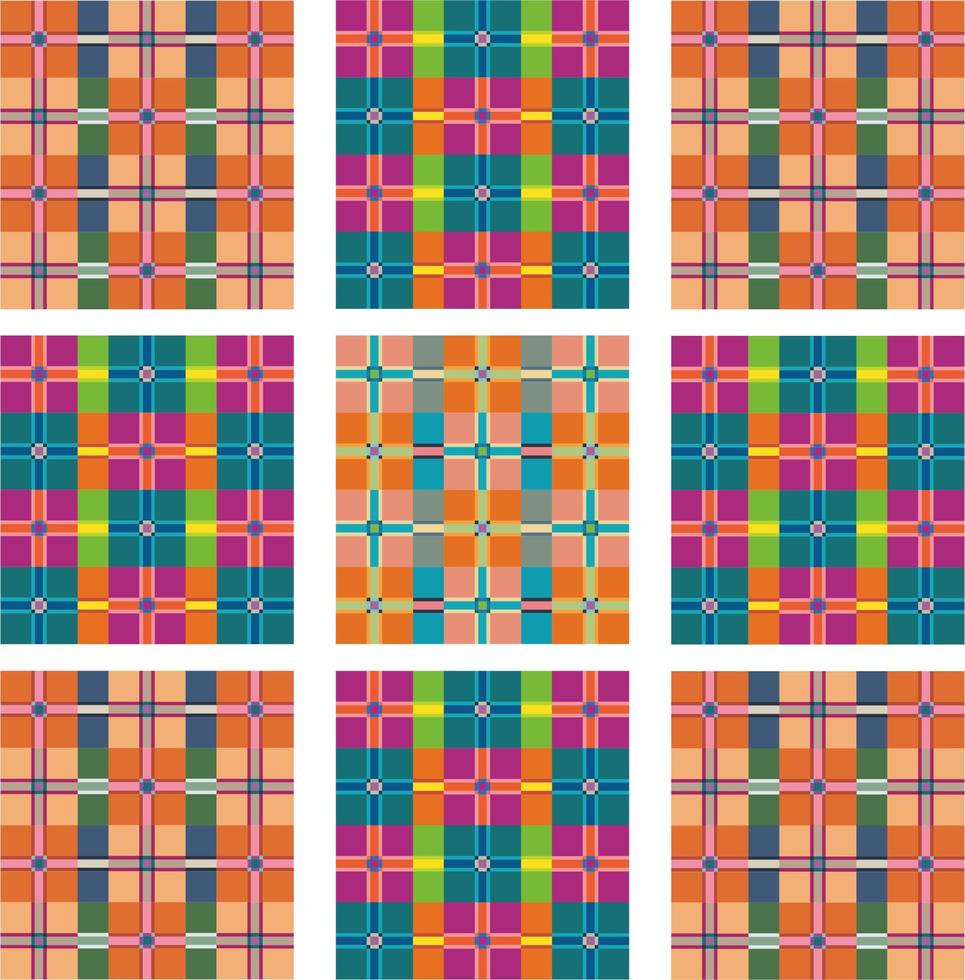 geometric square abstract background set collection vector